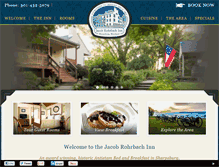 Tablet Screenshot of jacob-rohrbach-inn.com